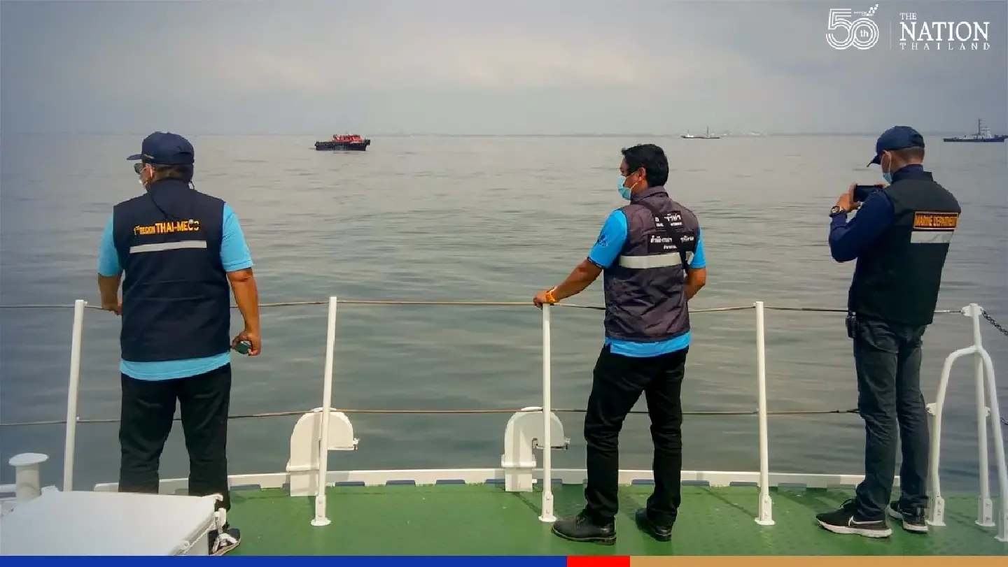 Marine Dept probes second Star Petroleum oil spill off Rayong Marine Dept probes second Star Petroleum oil spill off Rayong