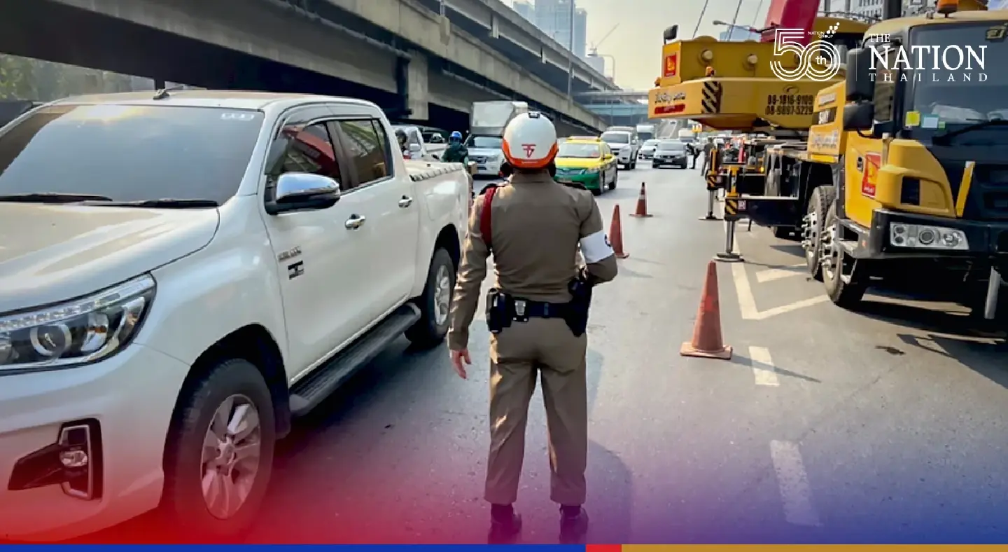 Truckers blockade energy ministry in Bangkok fuel protest