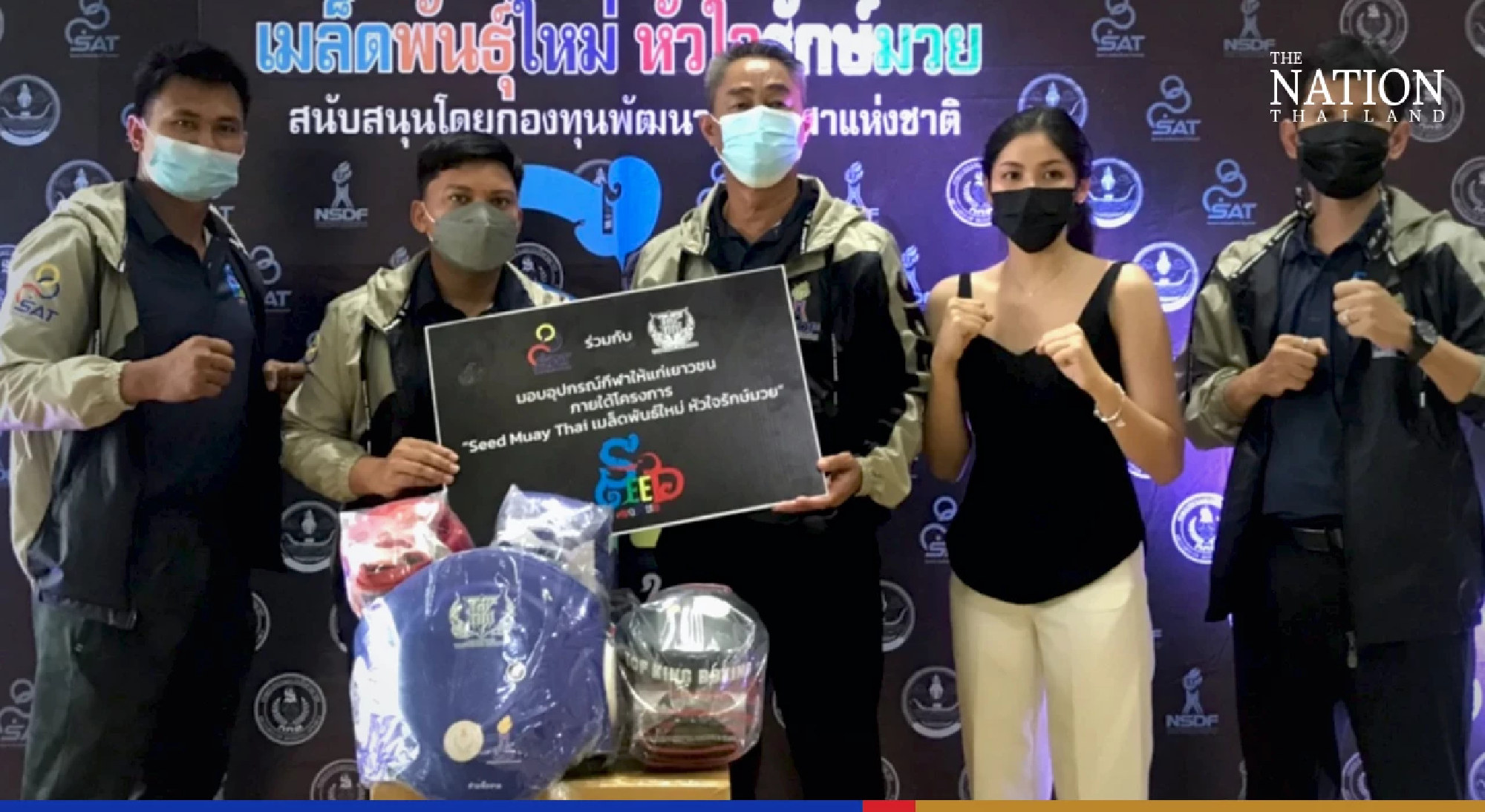 Boxer in viral video touts self-defence benefit of Muay Thai