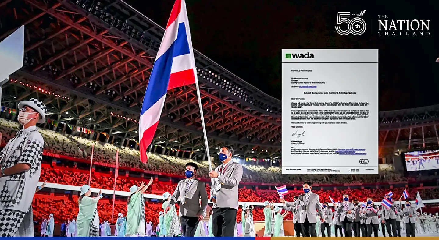 WADA lifts global sports ban on Thailand WADA lifts global sports ban on Thailand