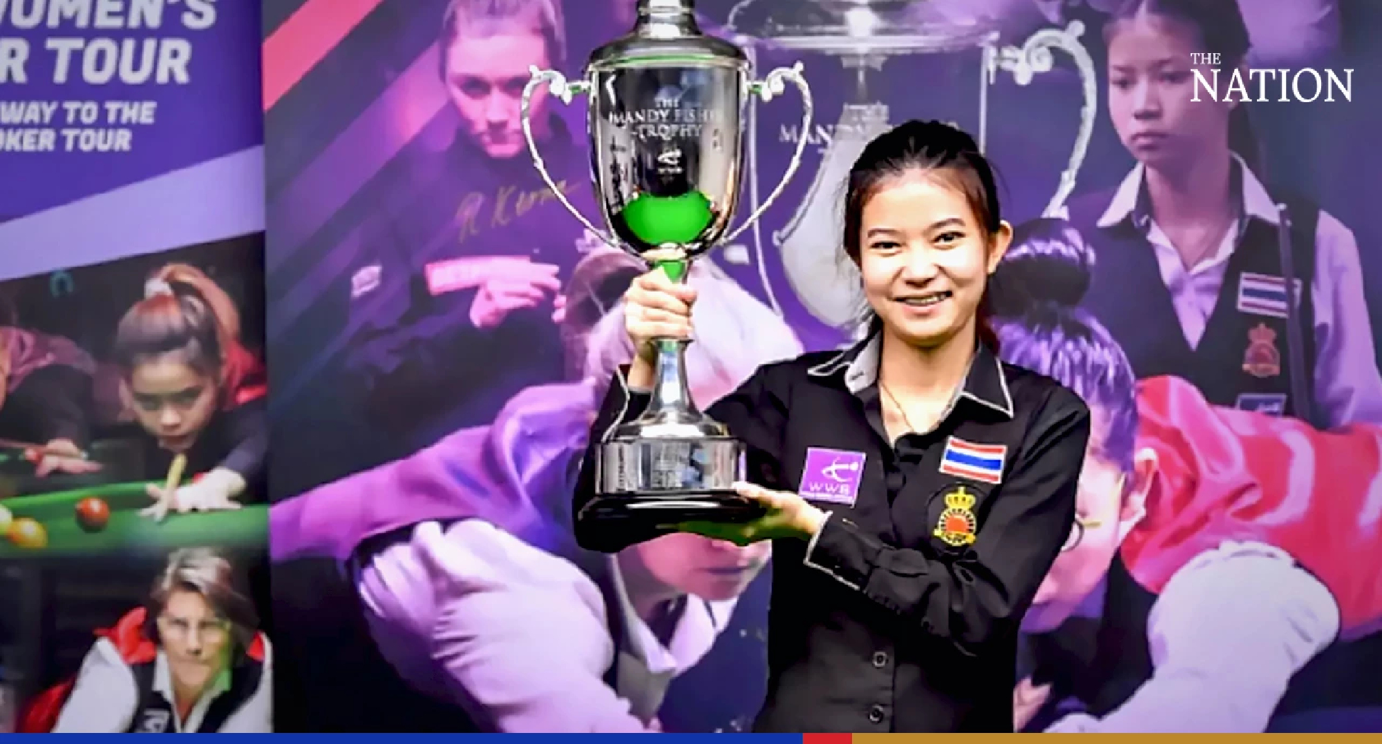 ‘Mink’ keeps date with destiny, becomes first Thai woman to win world snooker title
