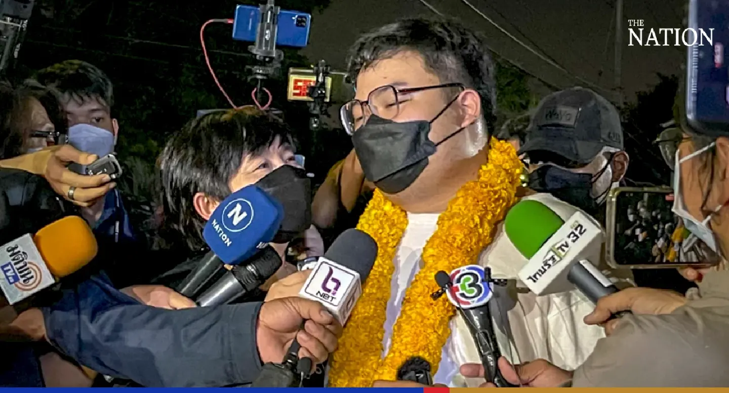 Pro-democracy activist Parit released on bail after 6 months