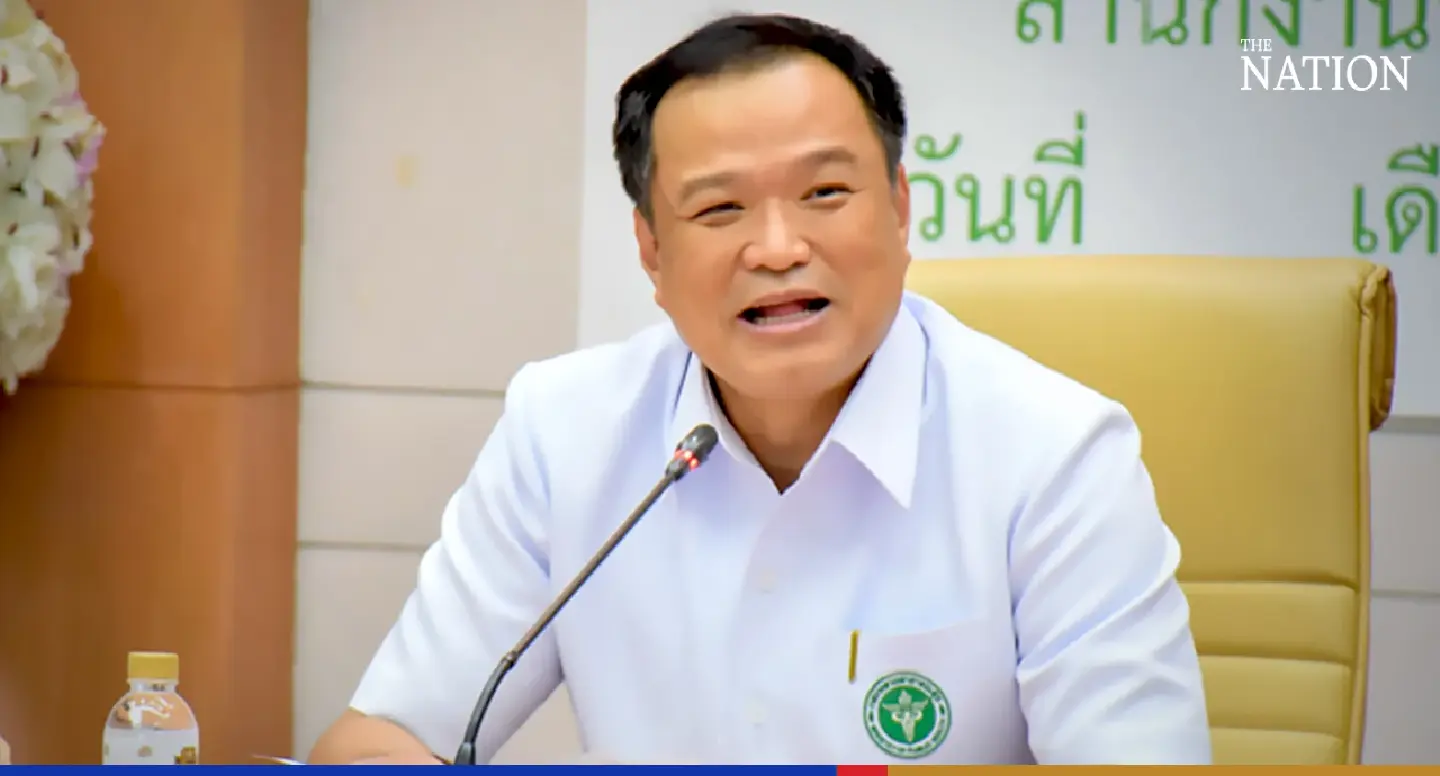 Cabinet has not rejected outright Health Ministry's plan to end free Covid treatment: Anutin Cabinet has not rejected outright Health Ministry's plan to end free Covid treatment: Anutin