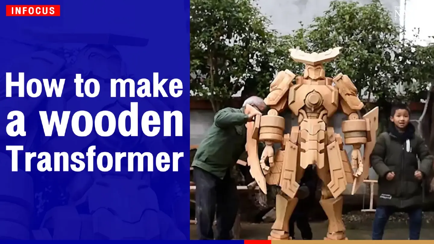 How to make a wooden transformer