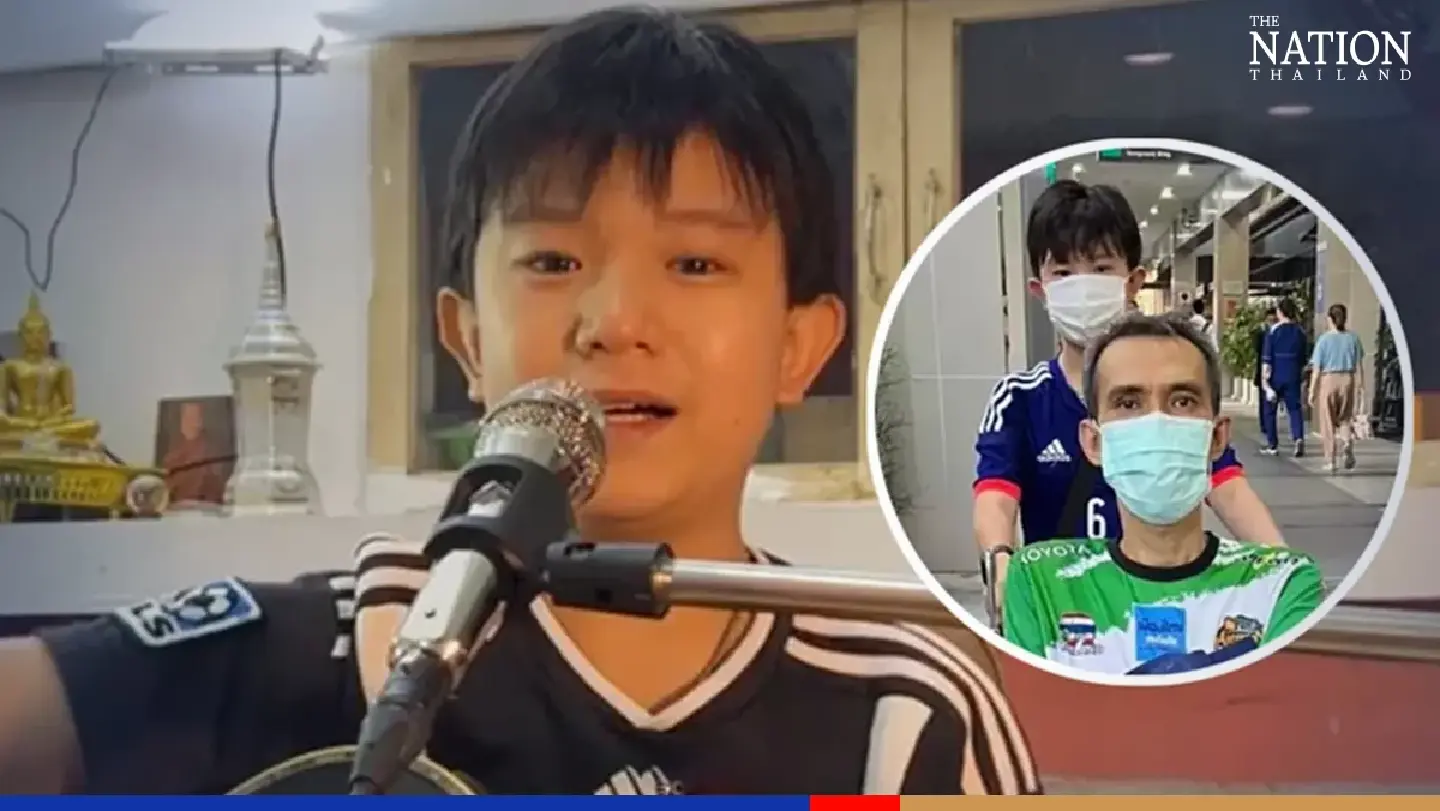Grief-stricken boy, 12, performs music live on FB to raise funds for dad’s funeral
