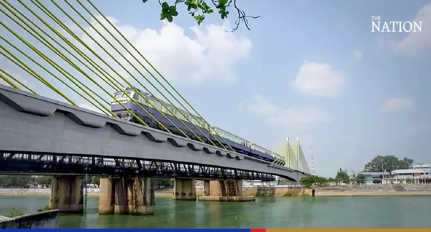 New Ratchaburi rail bridge to be ready in September New Ratchaburi rail bridge to be ready in September