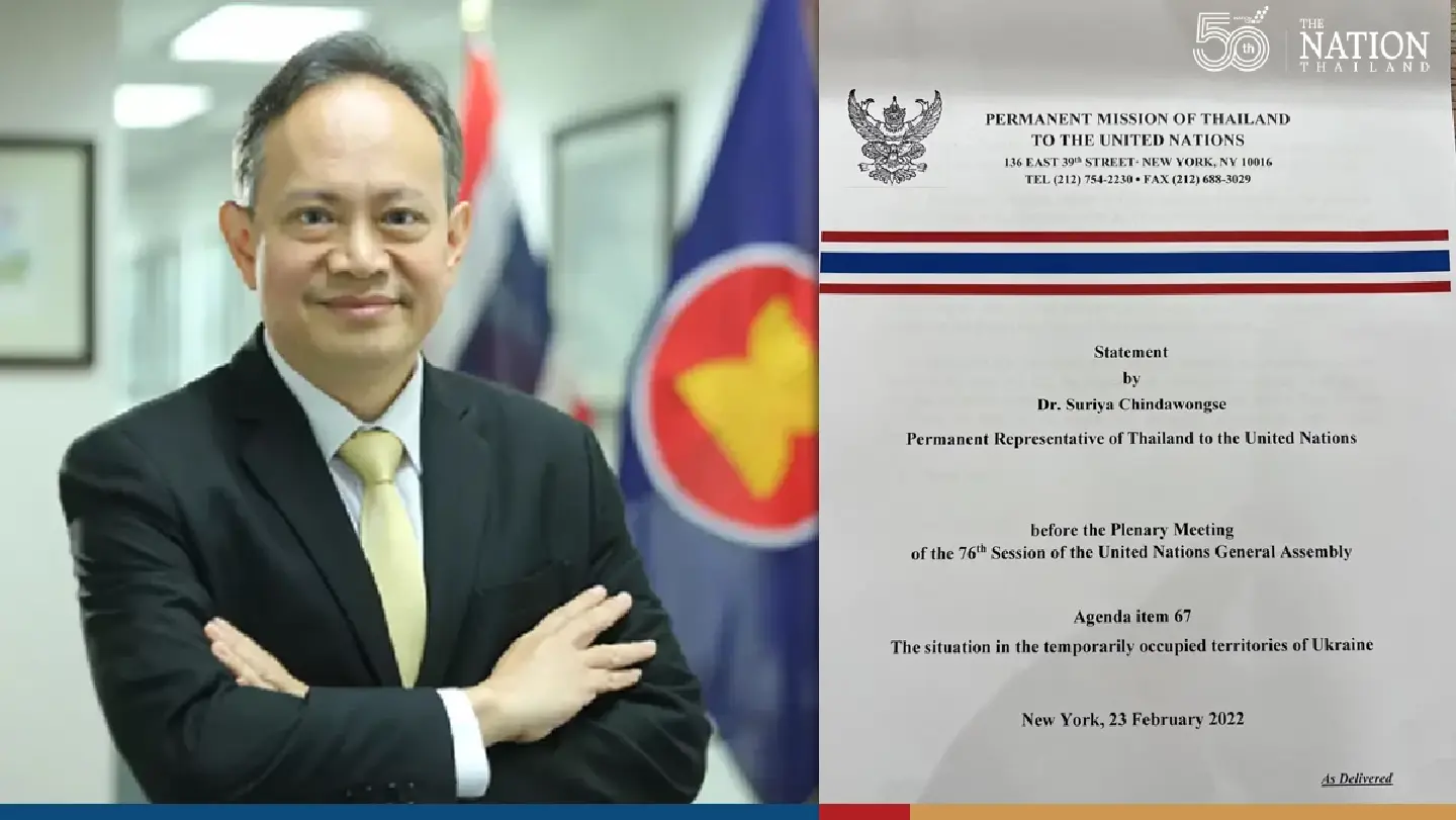 Thailand backs peace talks to end Russia-Ukraine conflict