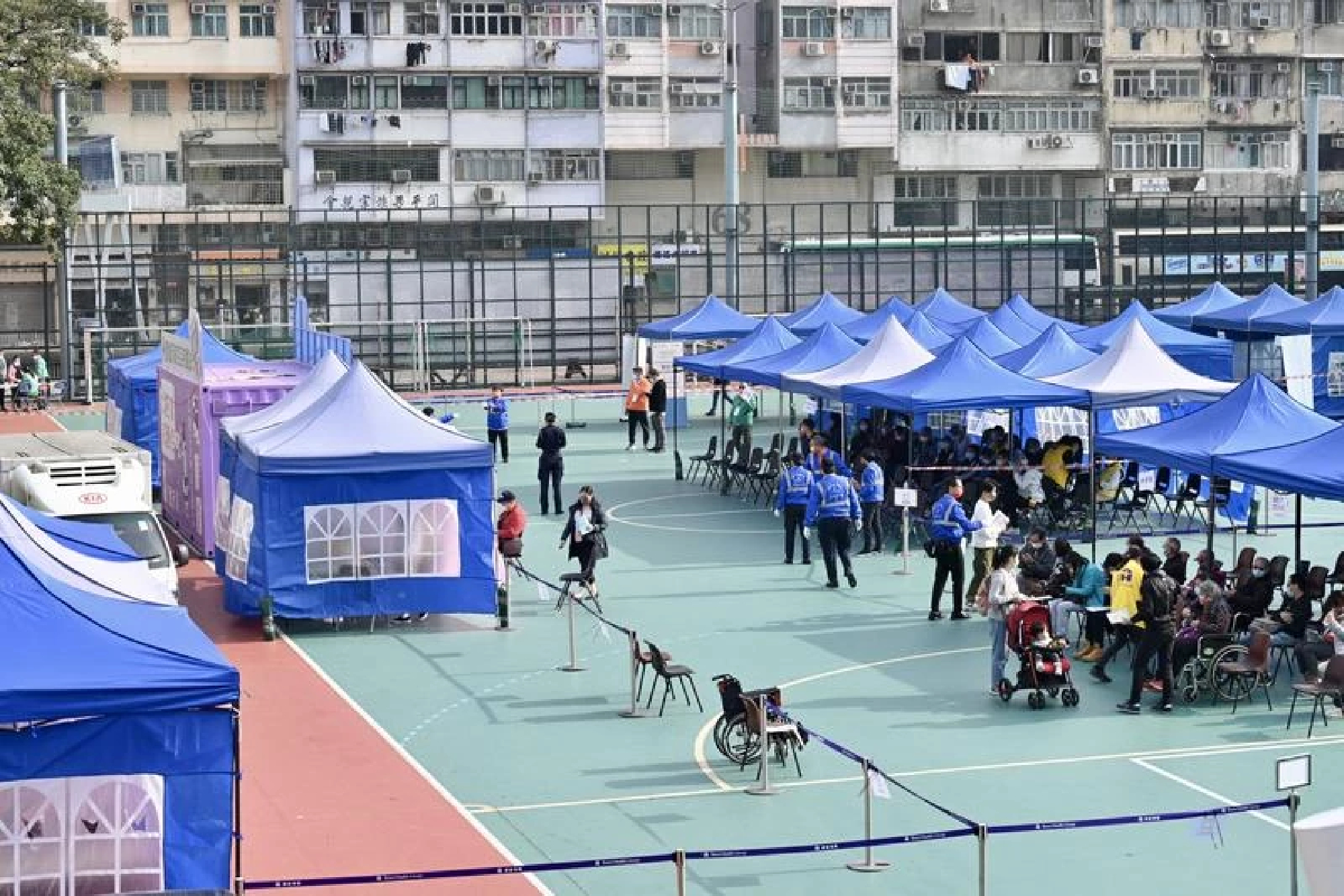 Hong Kong reports record-high 351 new COVID-19 cases