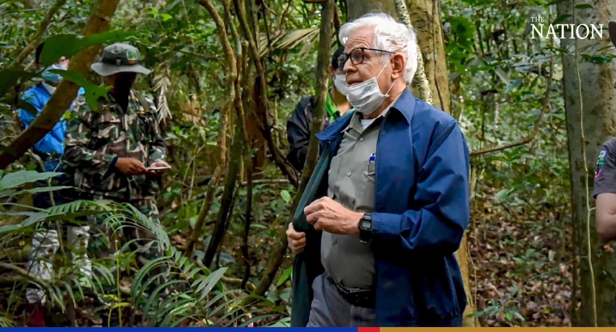 French ambassador and EU envoys pursue nature trail at Khao Yai National Park