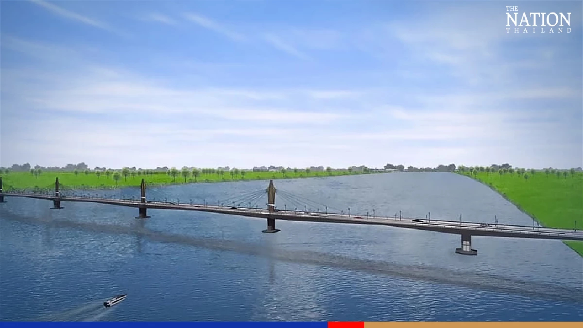 Fifth Thai-Lao Friendship Bridge rising fast as Mekong network takes shape