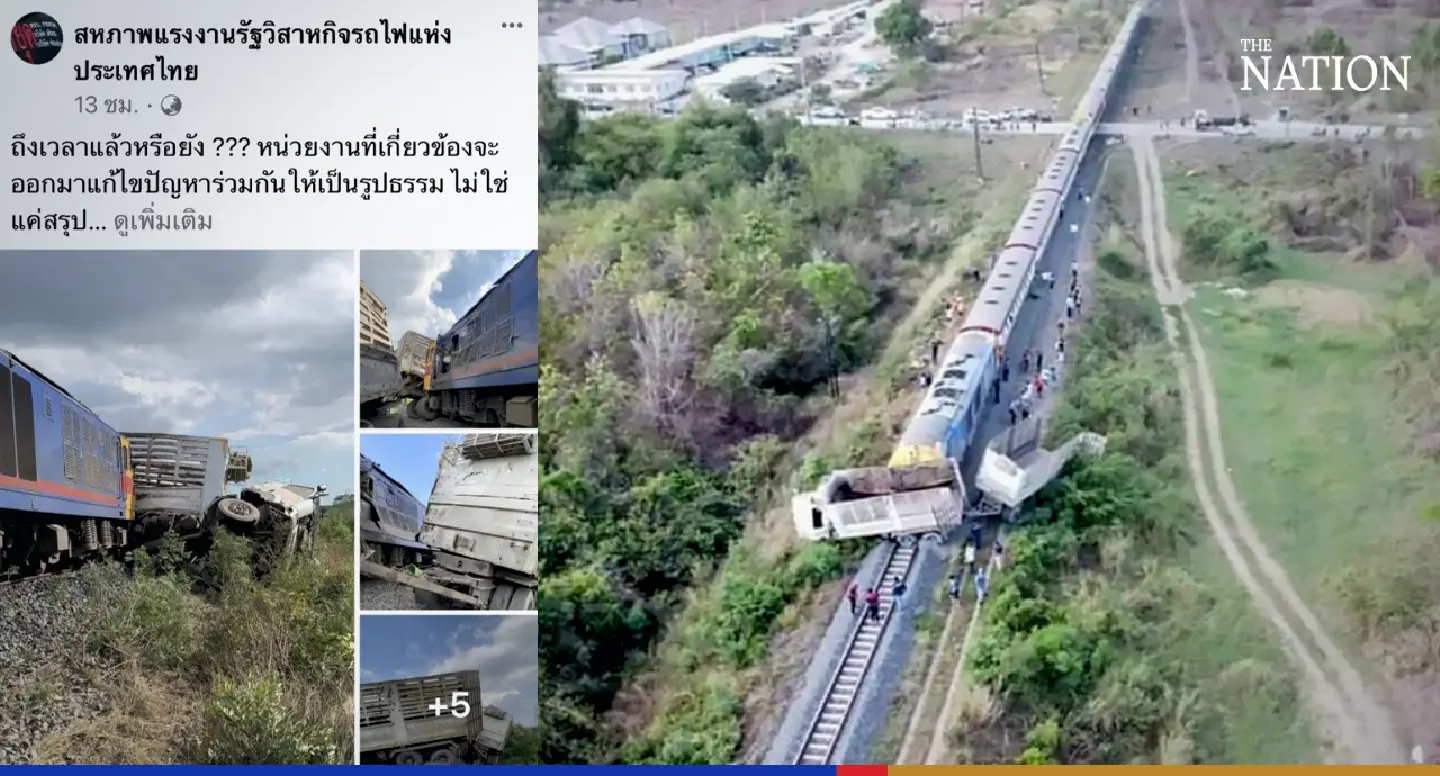Tourist train collided with trailer truck on illegal road crossing: SRT Tourist train collided with trailer truck on illegal road crossing: SRT