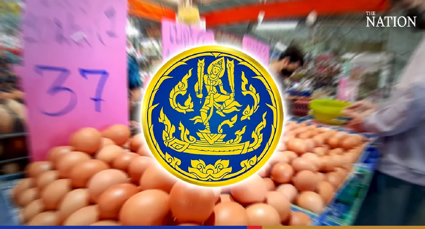 Farm price of chicken eggs capped at 3.2 baht