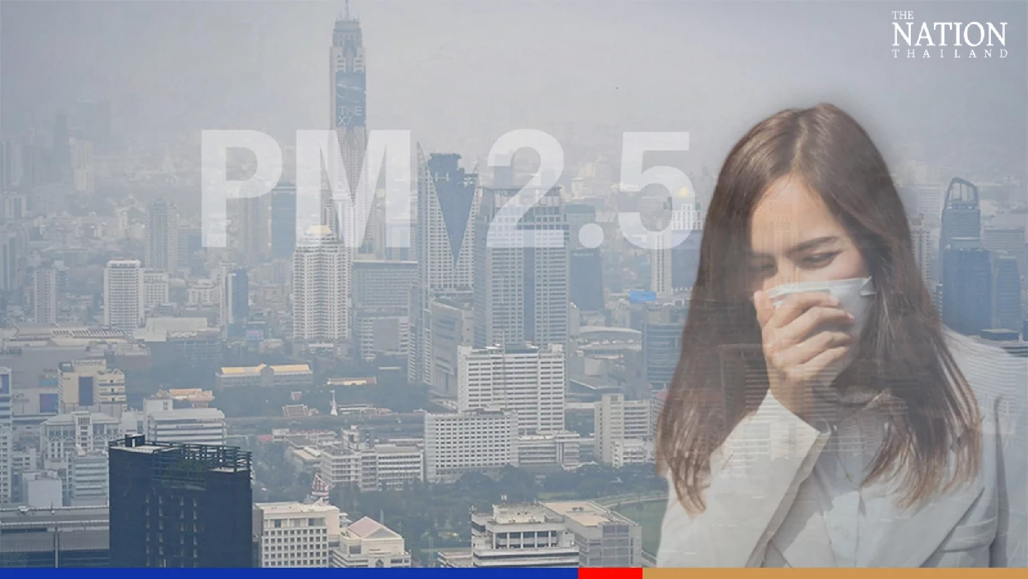 Bangkok air good but PM2.5 levels unhealthy in 12 upper Thailand provinces