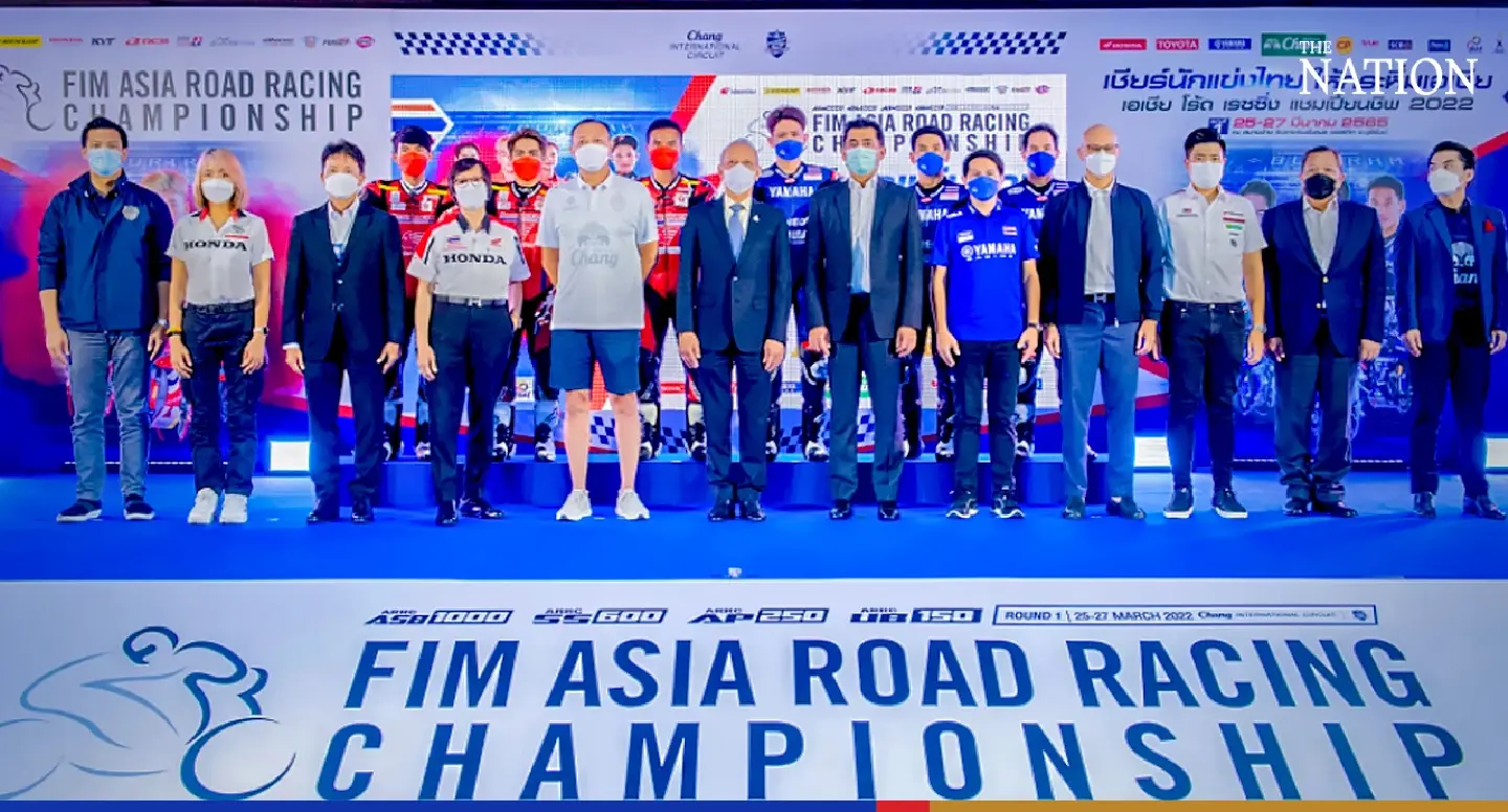 Asia Road Racing Championship 2022 to launch in Buriram this month: Minister Asia Road Racing Championship 2022 to launch in Buriram this month: Minister