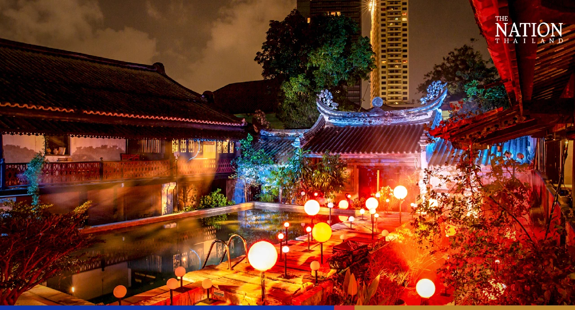 Old Bangkok lights path out of pandemic with eye-popping 'Awakening' street illuminations