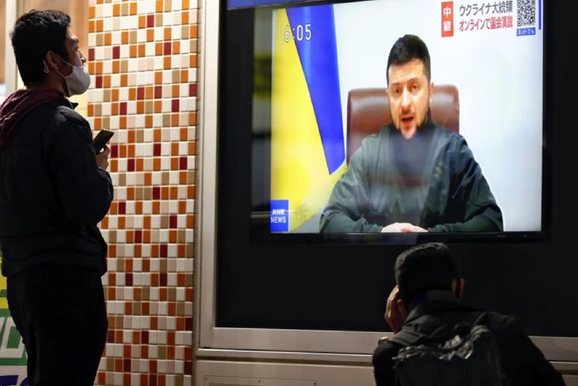 Ukrainian president’s address triggers wave of support, sympathy in Japan