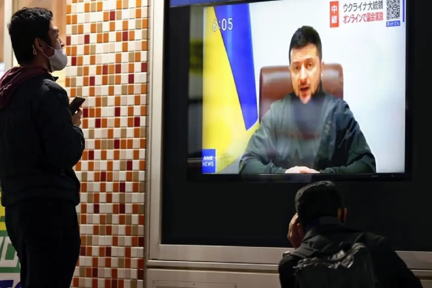 Ukrainian president’s address triggers wave of support, sympathy in Japan Ukrainian president’s address triggers wave of support, sympathy in Japan