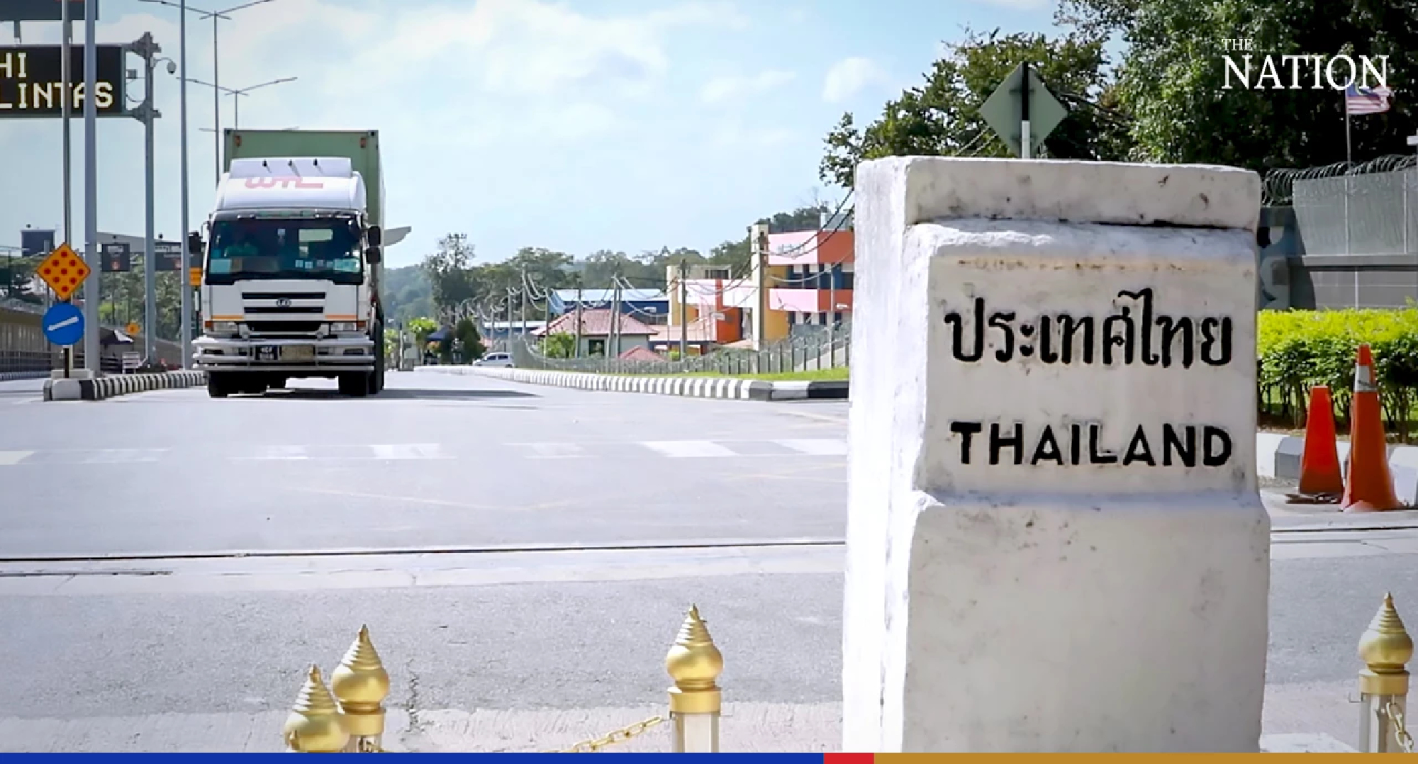 Songkhla-Malaysia border gate lifts after almost 2 years to unleash economic revival