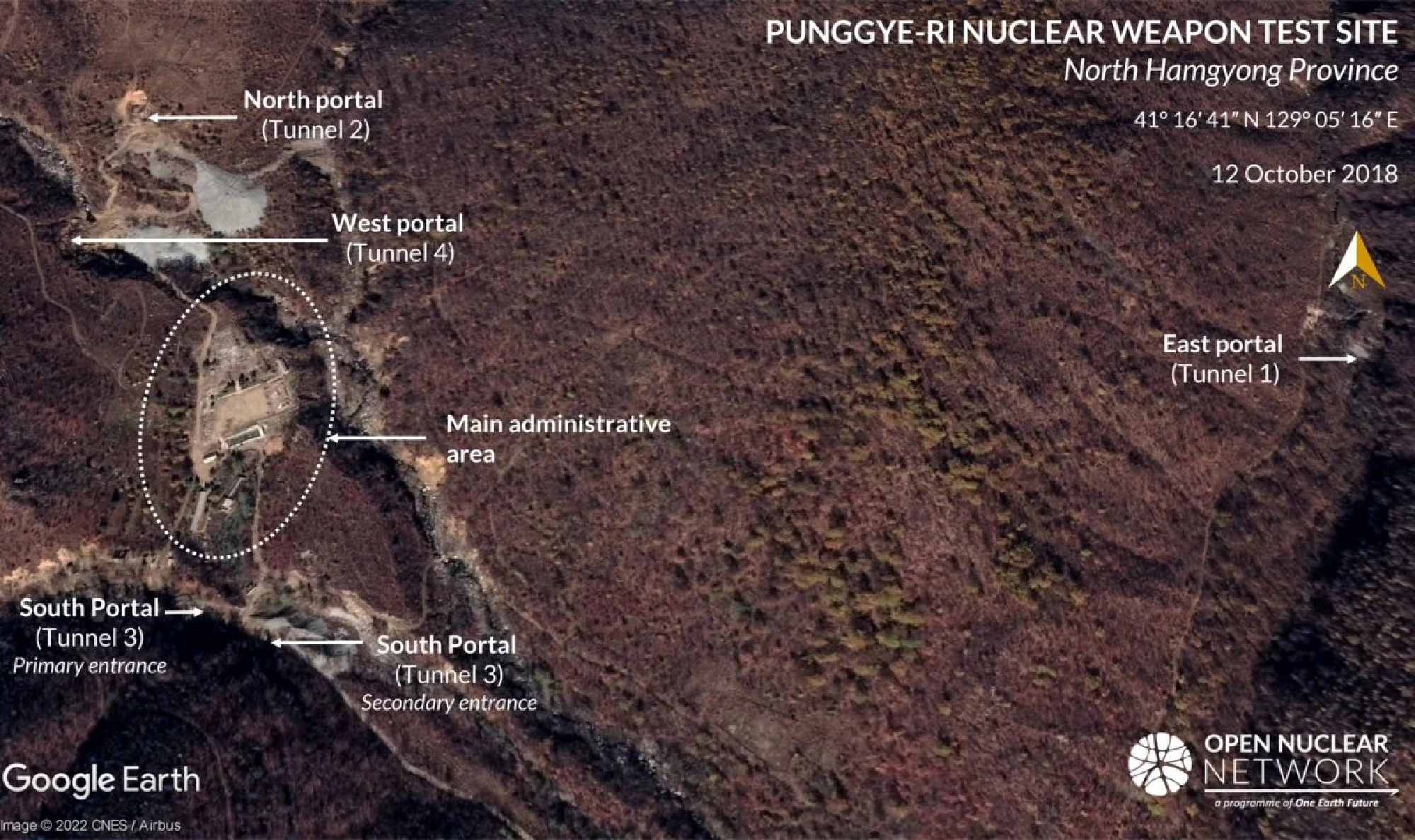 Satellite imagery shows ‘visible’ signs of N.Korea reactivating nuclear test site
