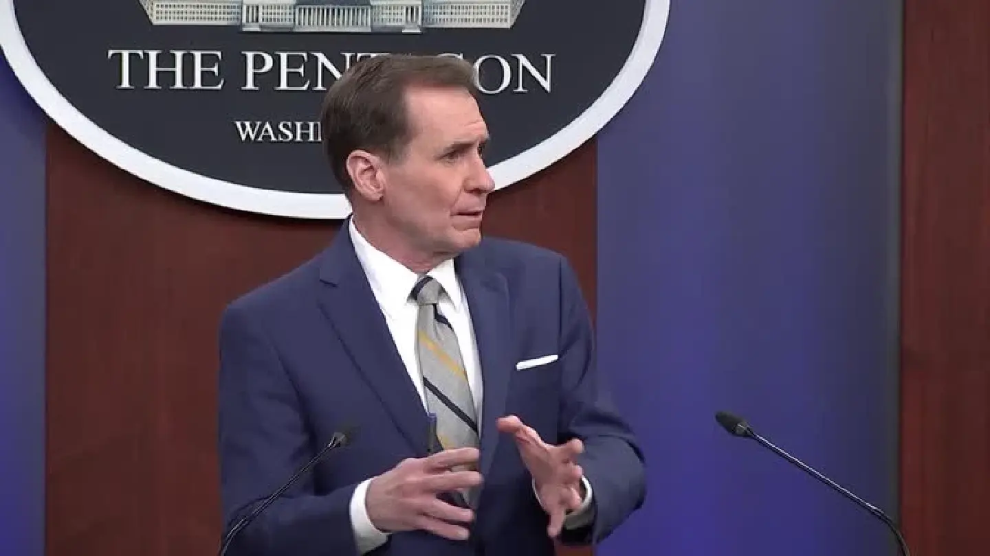 Pentagon sees Russia starting to reposition less than 20% of forces around Kyiv