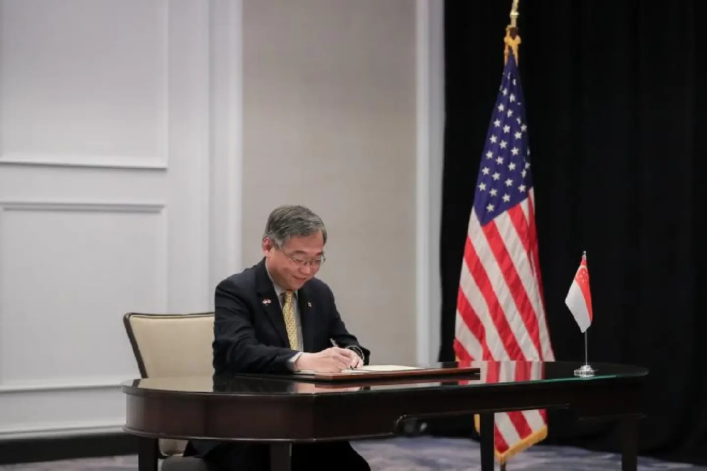 Singapore signs space cooperation treaty with the United States Singapore signs space cooperation treaty with the United States