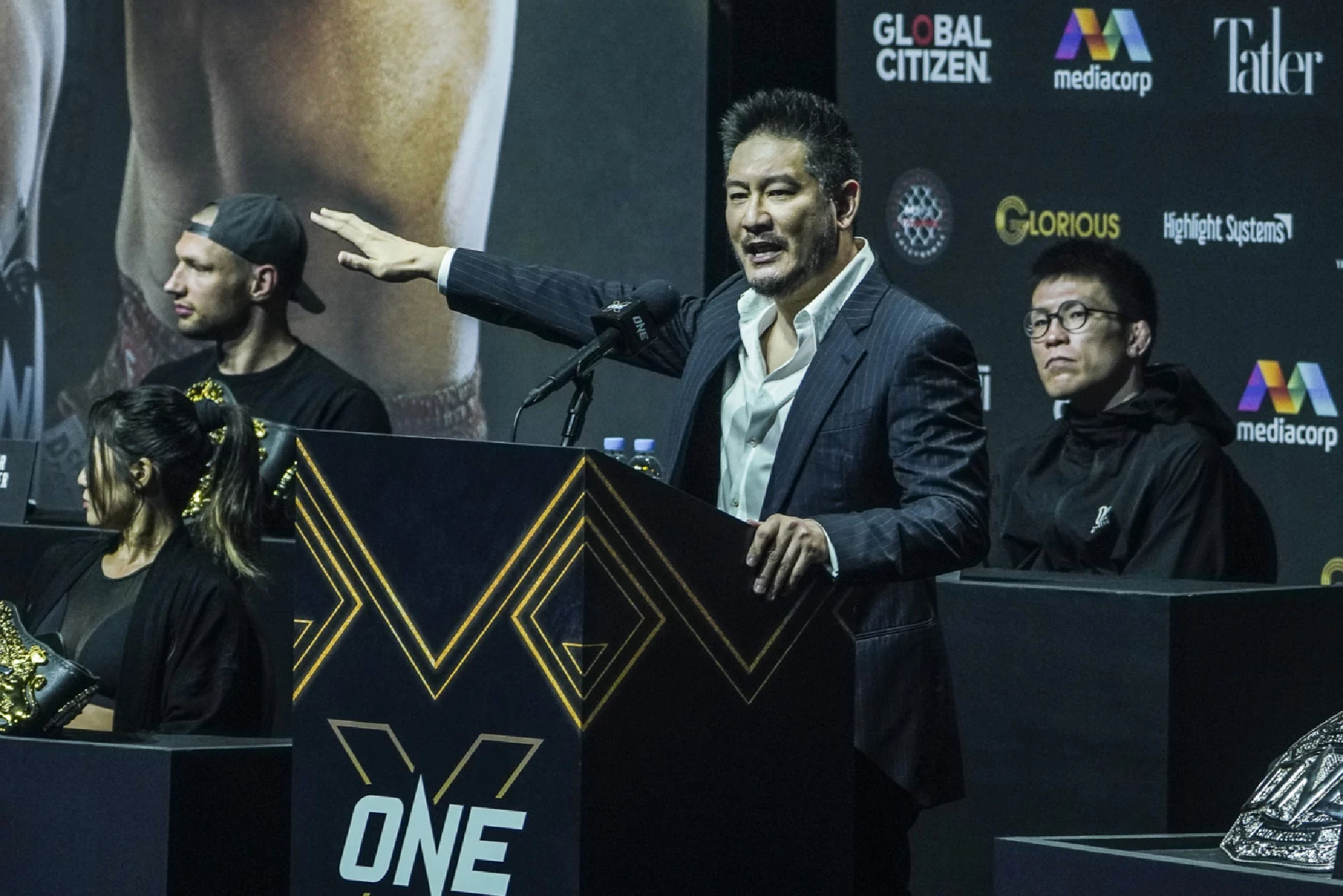 ONE Championship Unveils New ONE World Title Belt and TUMI Partnership at ONE X