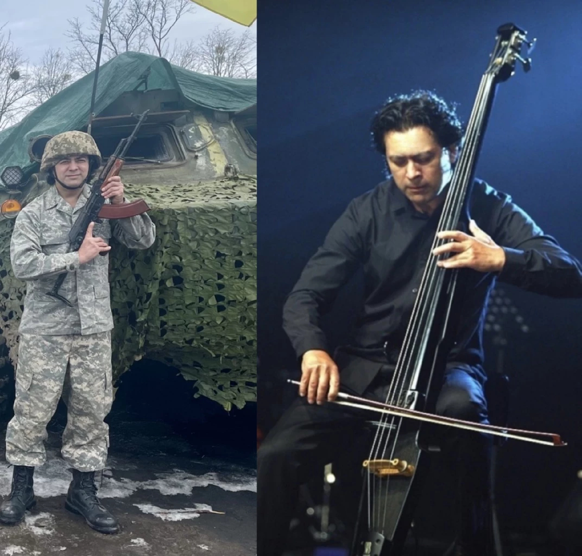 Leaving their instruments behind, Ukrainian musicians return home to take up arms