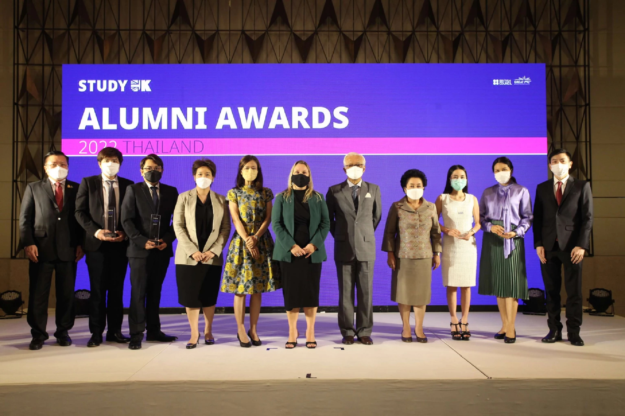 Winners of British Council UK Alumni Awards Announced in Thailand