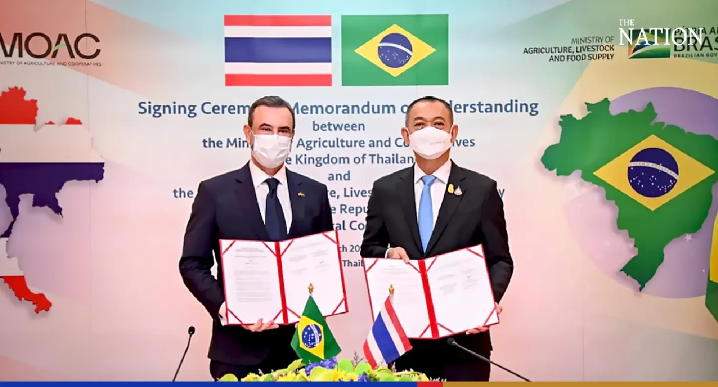 Thailand, Brazil embark on agricultural cooperation