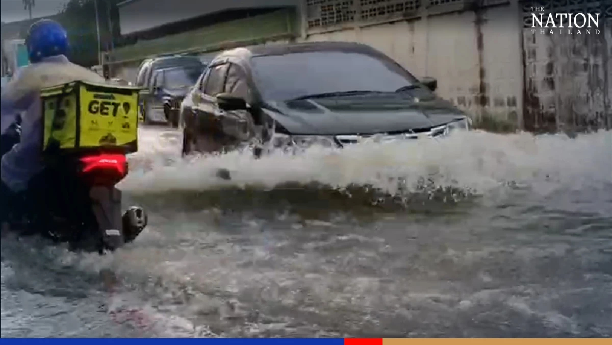 Rain brought by tropical storm gives Bangkok respite from heat