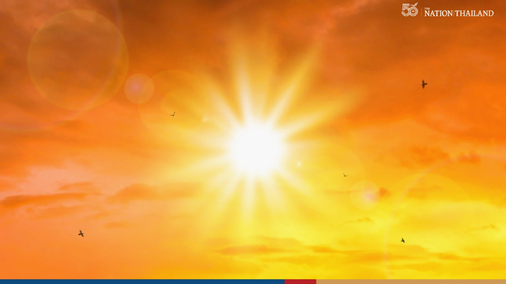 Upper Thailand will experience 40° Celsius heat and thunderstorms this week