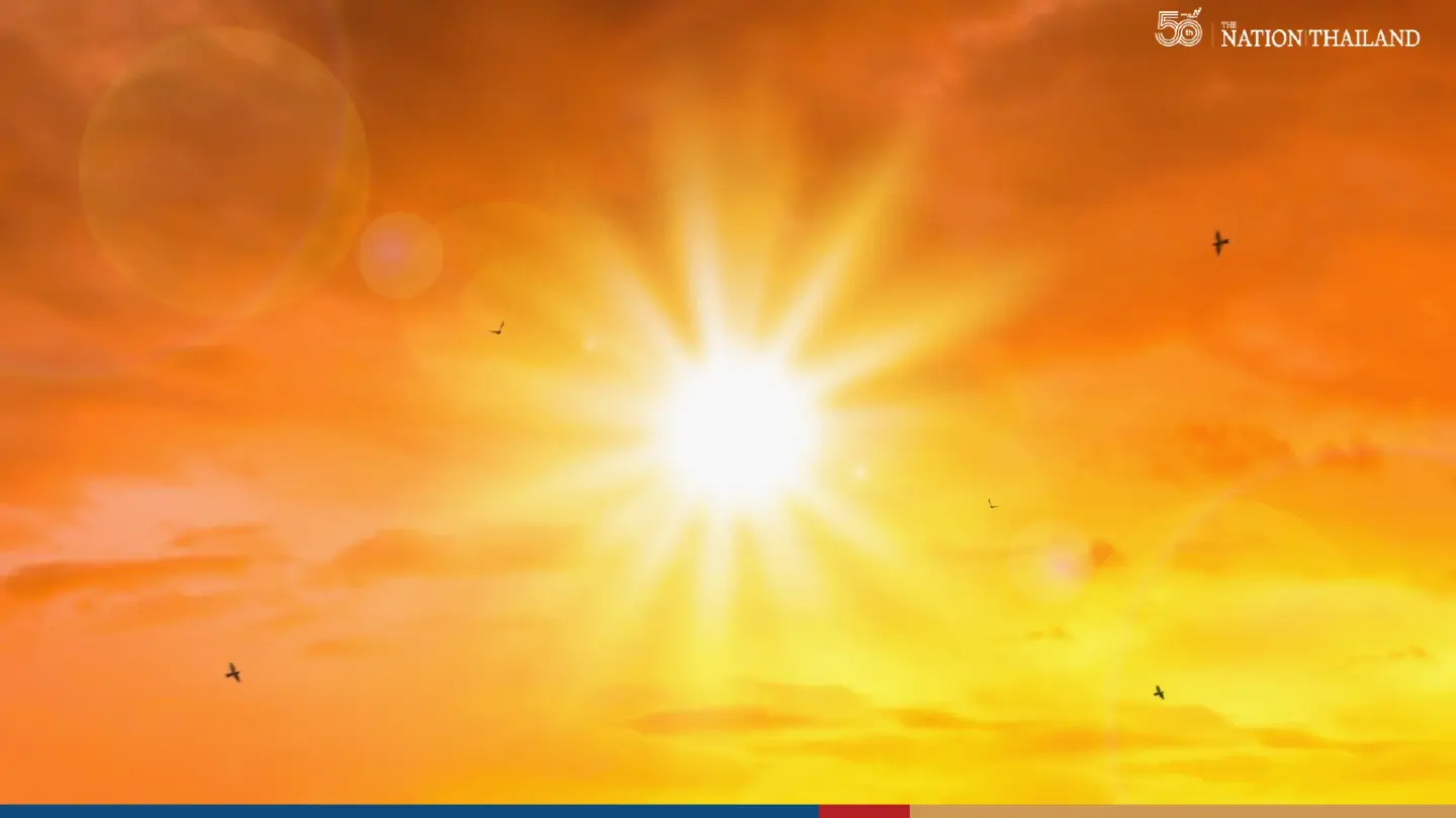Upper Thailand will experience 40° Celsius heat and thunderstorms this week
