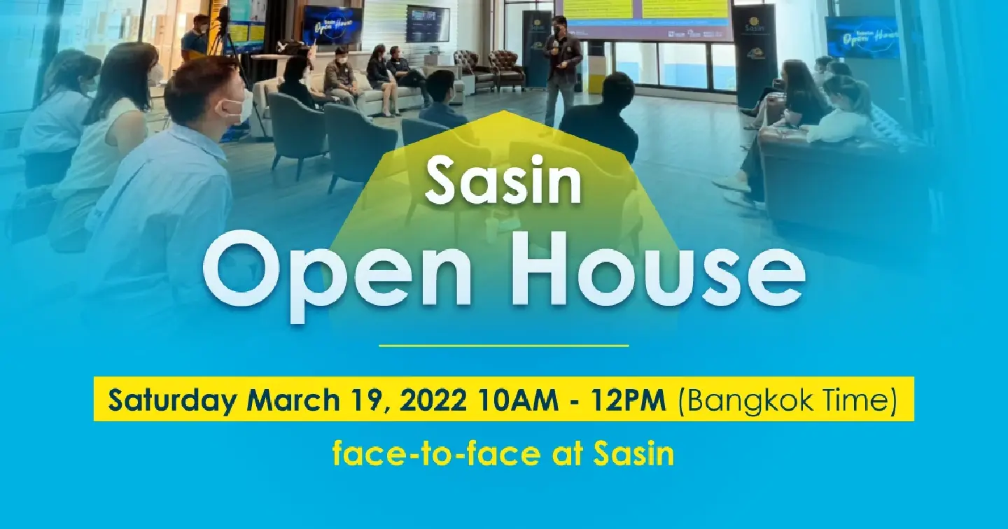 Sasin to hold its last open house for school's 2022 intake on March 19 Sasin to hold its last open house for school's 2022 intake on March 19