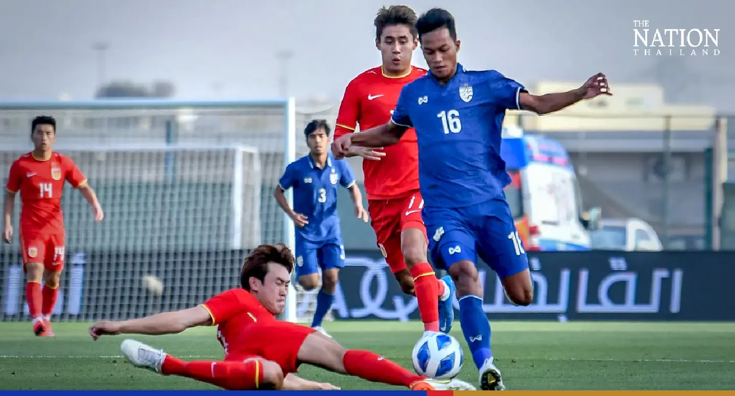 Thailand lose 4-2 to China in the Dubai Cup U23 tournament