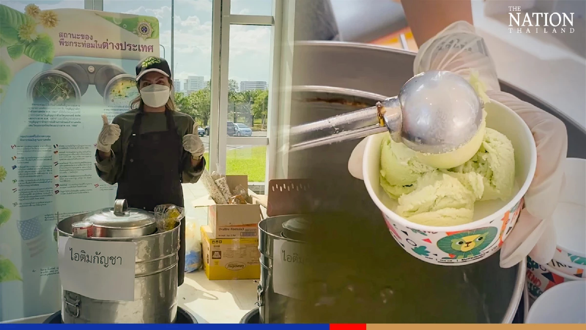Cannabis, kratom ice cream 'wows not just consumers but also justice minister'