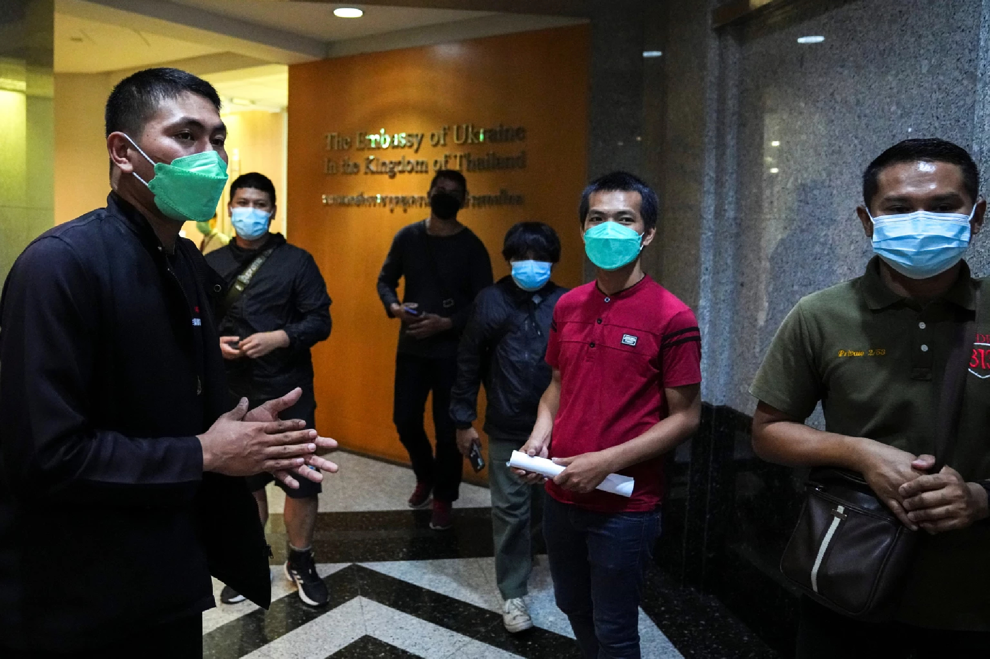 Thai democracy activists sign up to fight 'tyranny' in Ukraine