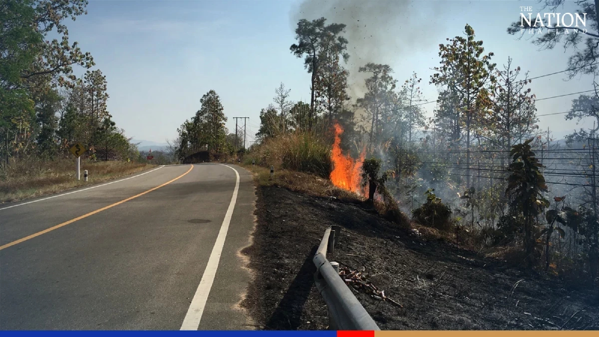Mae Hong Son tops burning season rankings with 107 hotspots, says GISTDA