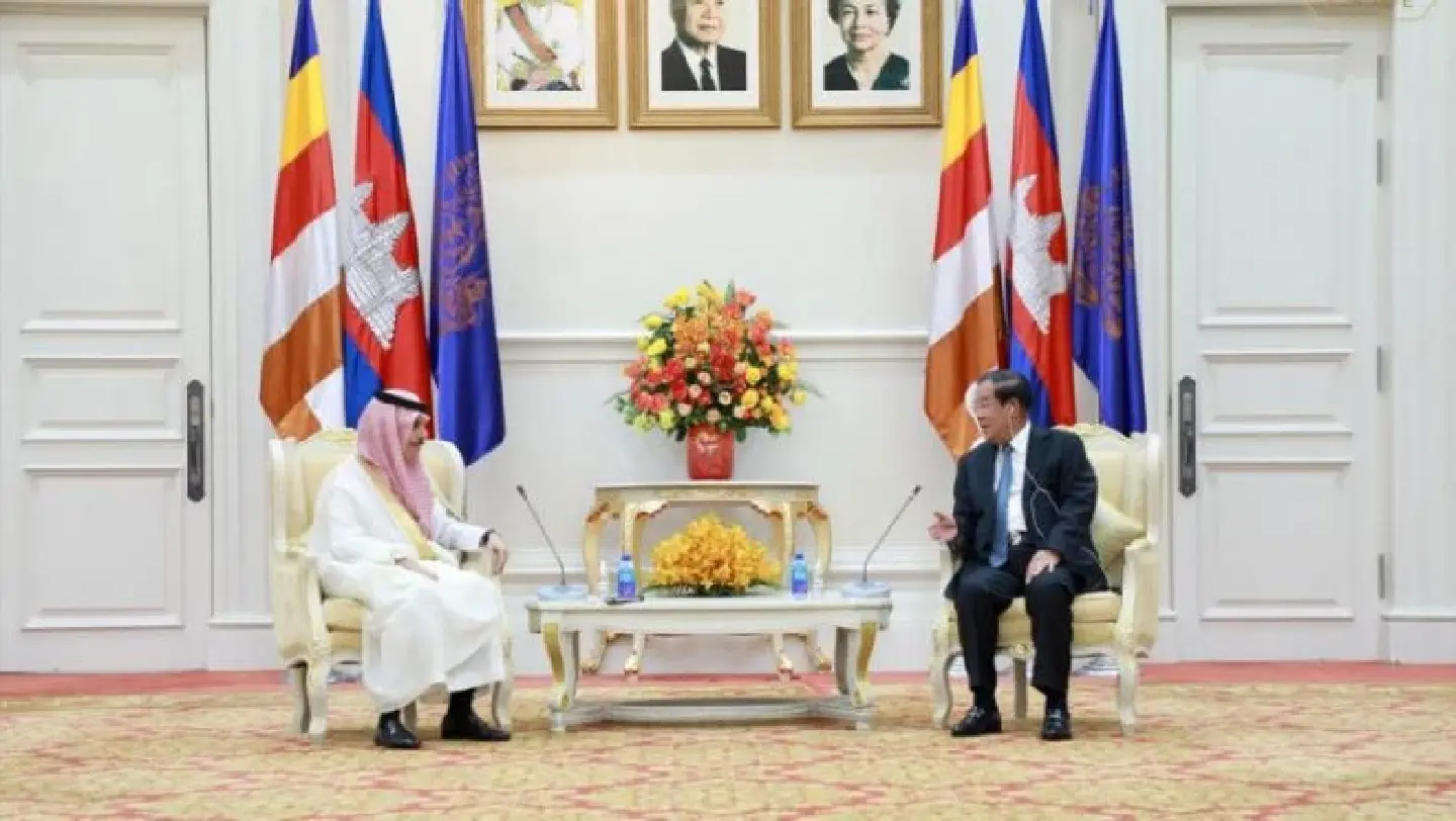 Hun Sen has called for Cambodia and Saudi Arabia to step up cooperation Hun Sen has called for Cambodia and Saudi Arabia to step up cooperation