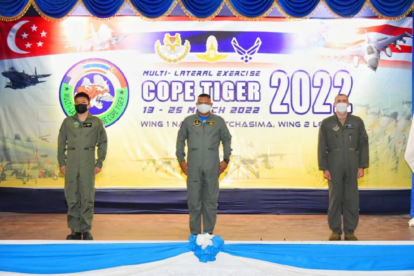 Thai, Singapore, US air forces join up for ‘Cope Tiger’ exercises Thai, Singapore, US air forces join up for ‘Cope Tiger’ exercises