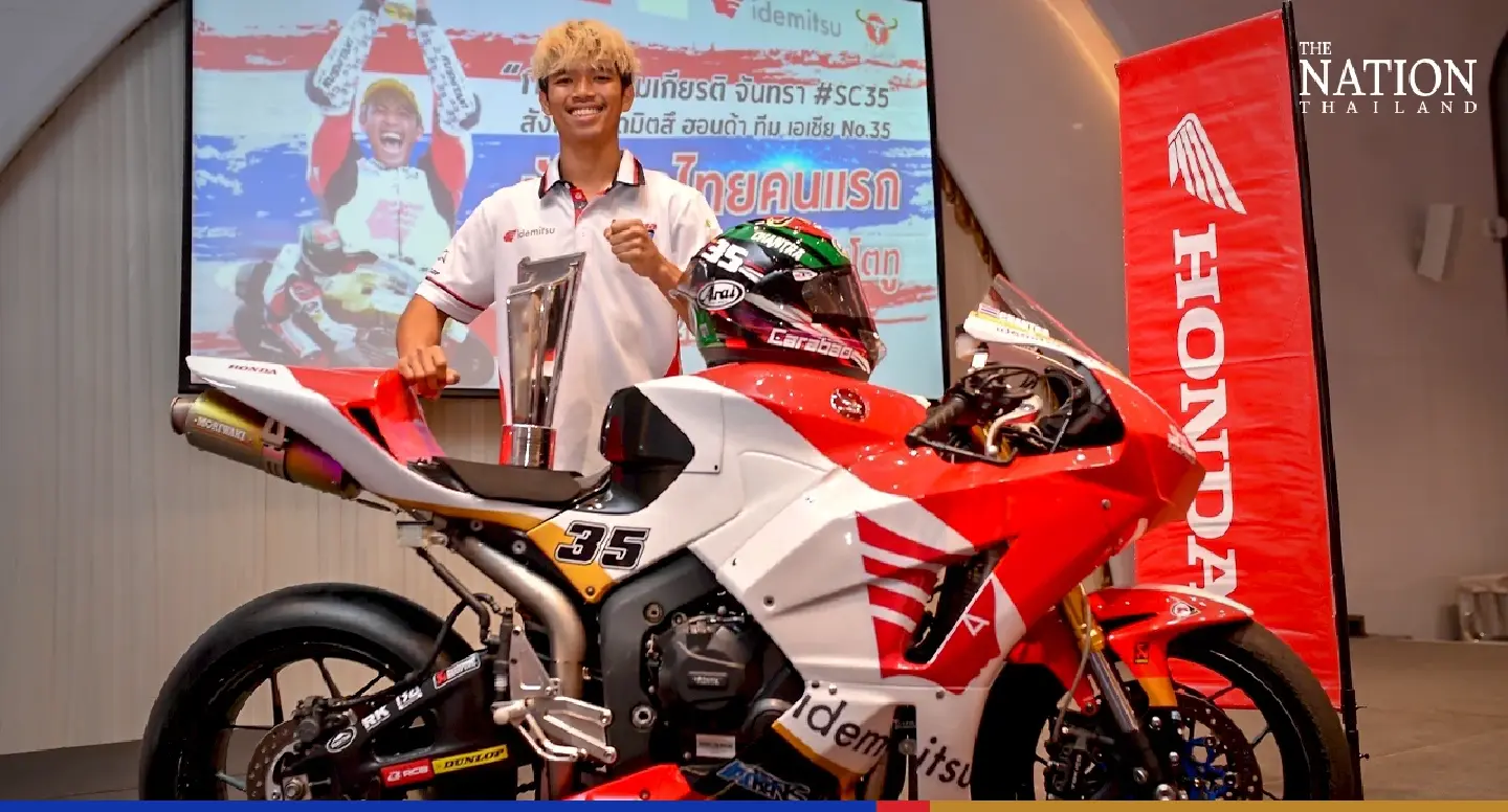 Honda lauds Somkiat Chantra – Thailand’s first Moto2 winner