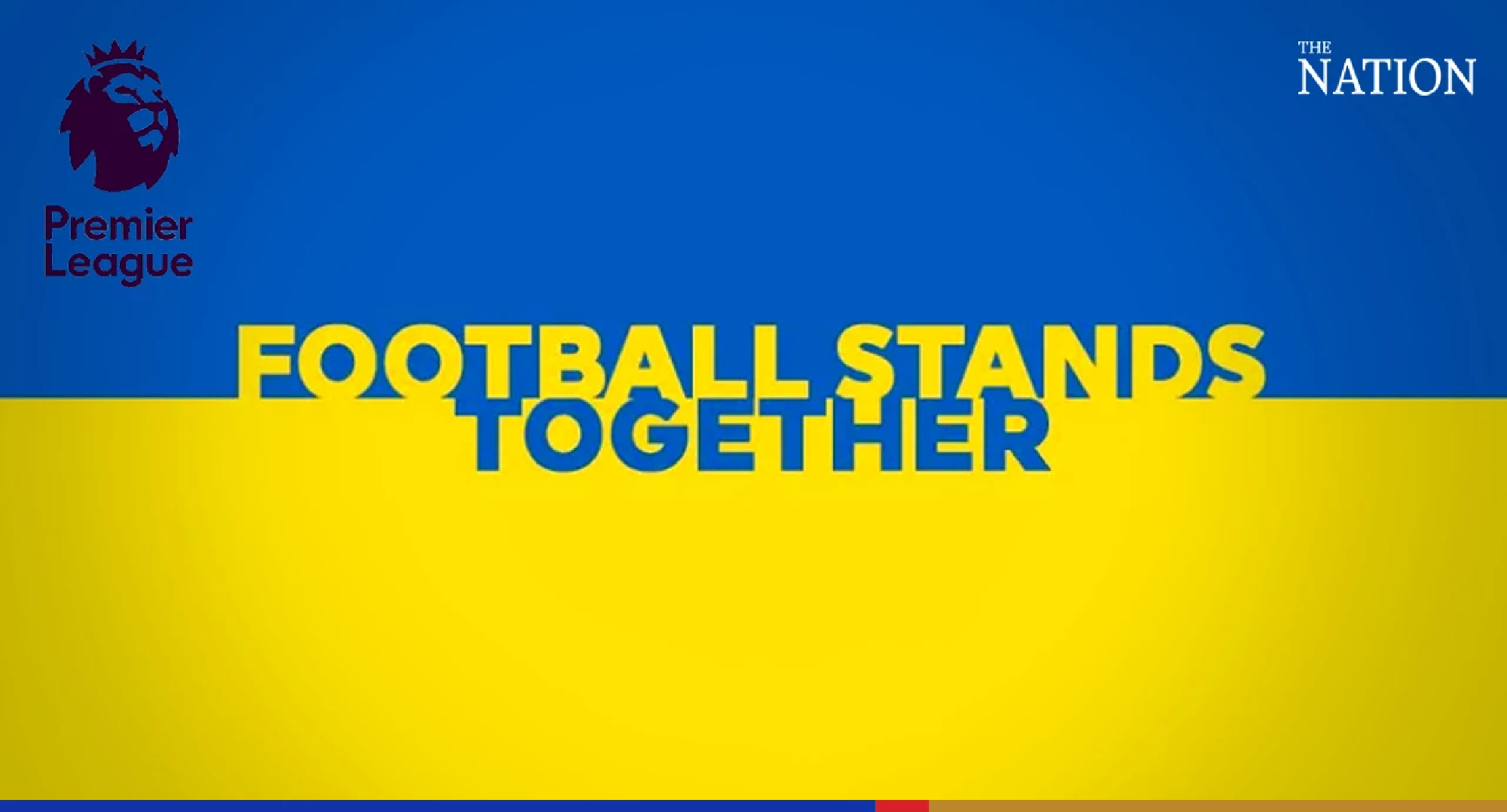 Premier League teams to show support for Ukraine this weekend