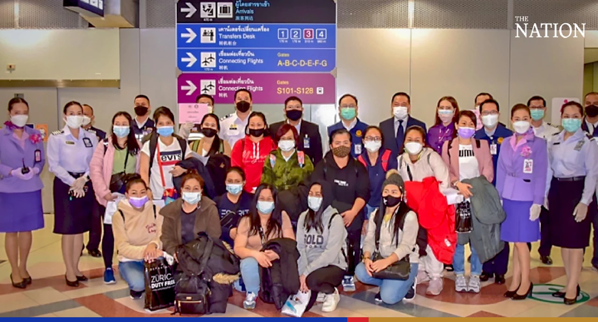 Over 200 Thais brought home safely from war-torn Ukraine