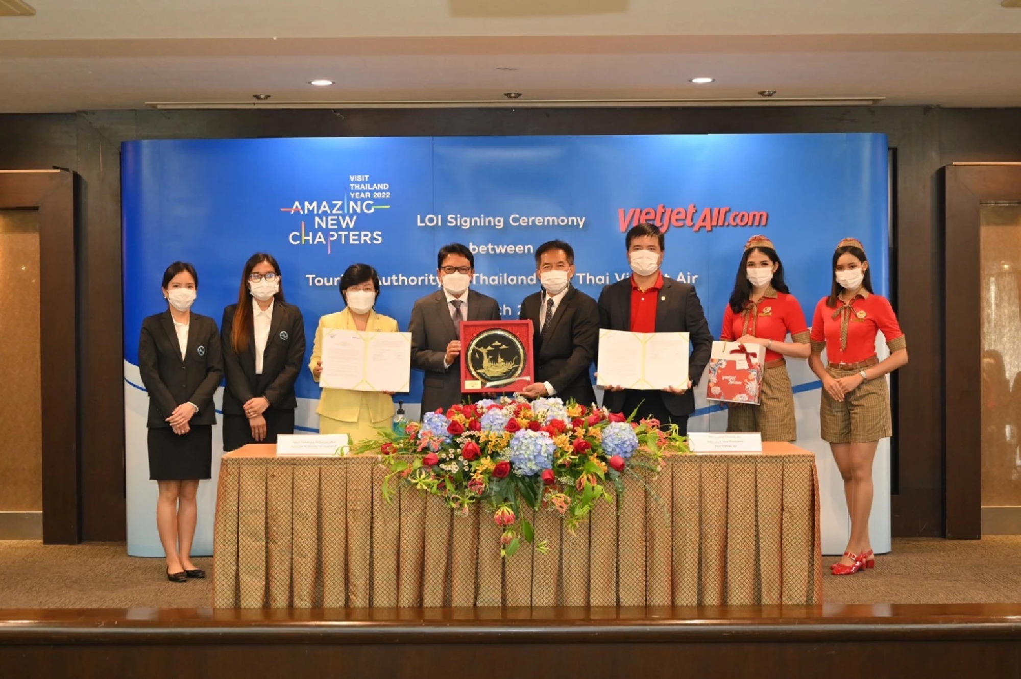 Thai Vietjet cooperates with TAT in tourism recovery