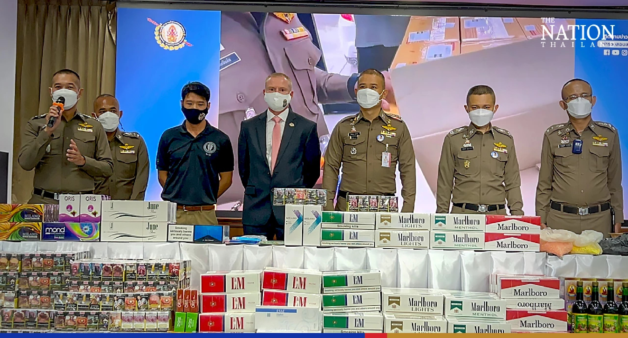 Four nabbed for alleged fake-tobacco smuggling, sales