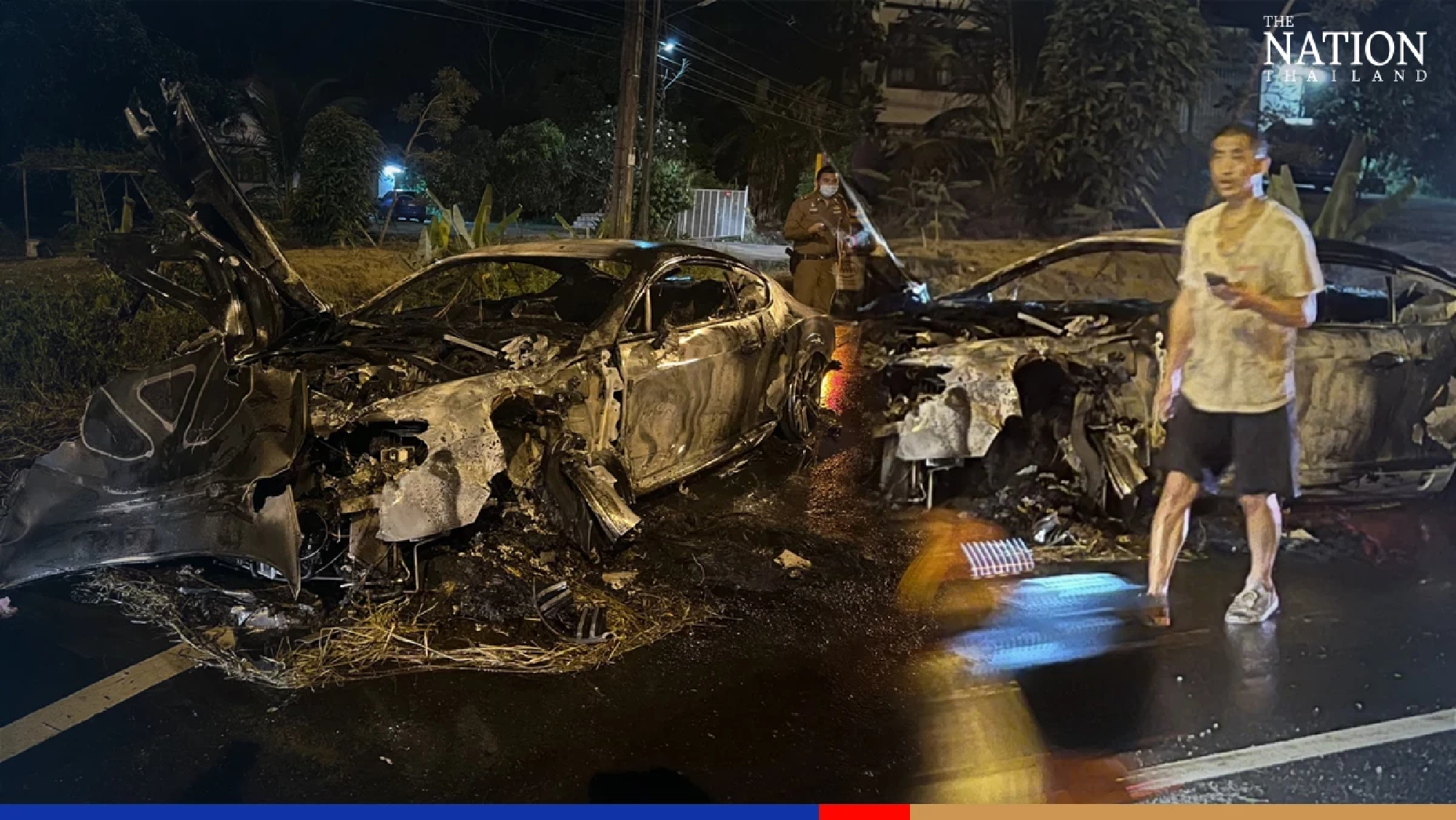 Pla Wan not breathalysed after crash as ‘police smelled no alcohol’