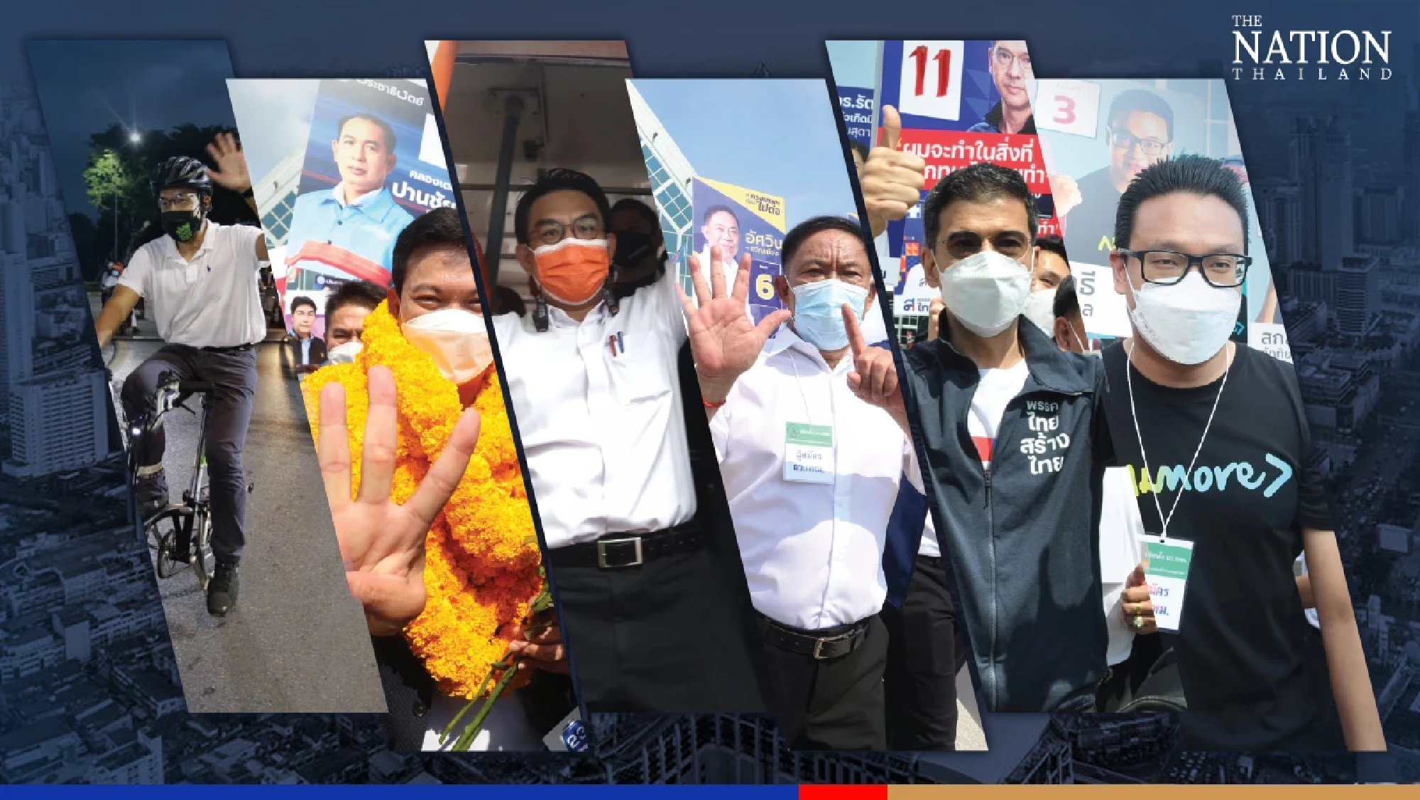 Highlights of 6 strong Bangkok governor candidates