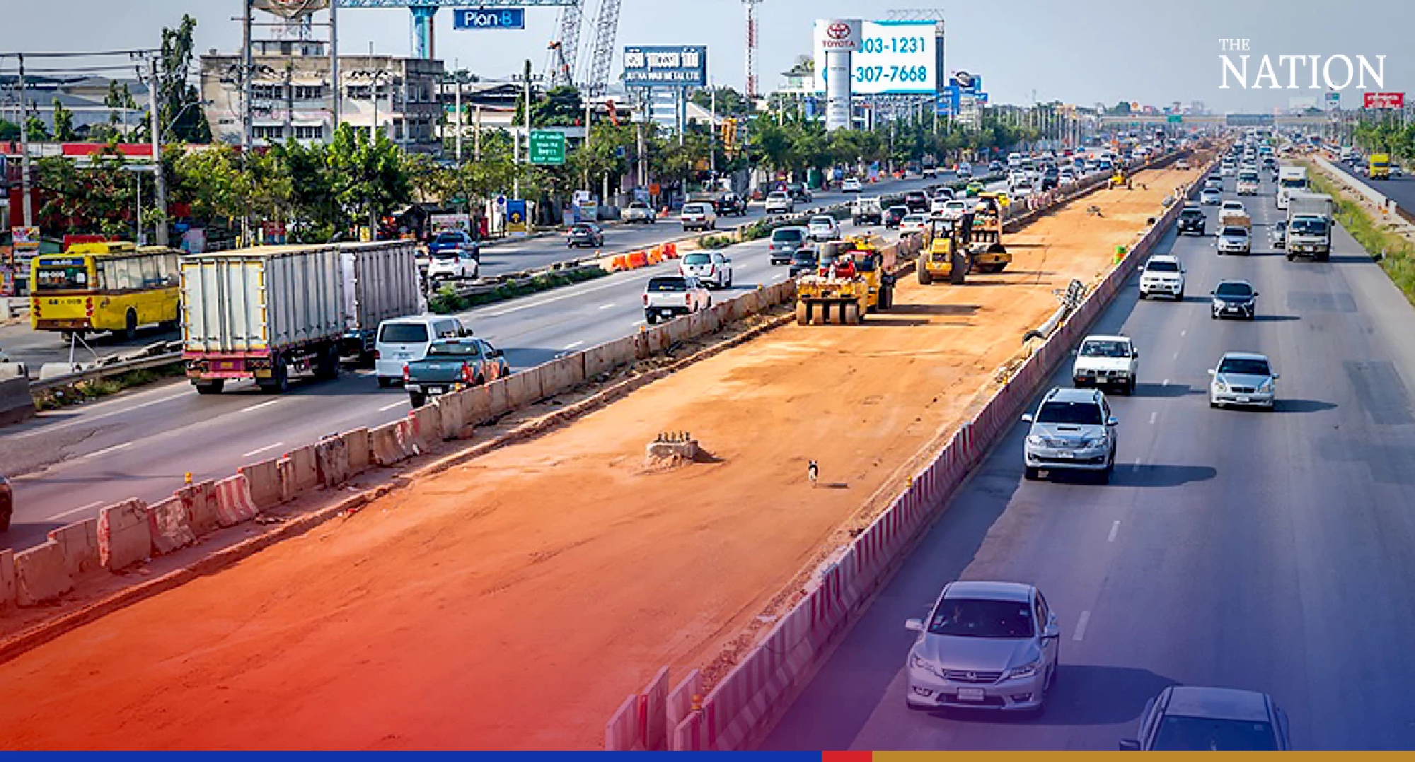 Motorway 82 construction proceeding smoothly