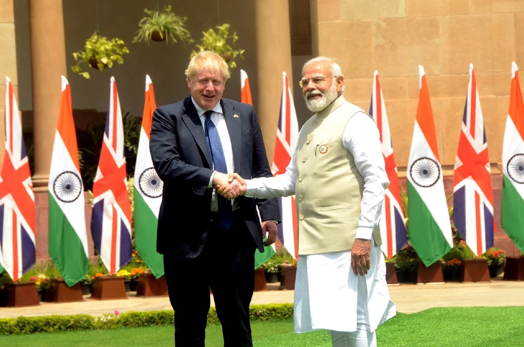 Modi, Johnson call for cessation of hostilities in Ukraine; free and rules-based Indo-Pacific