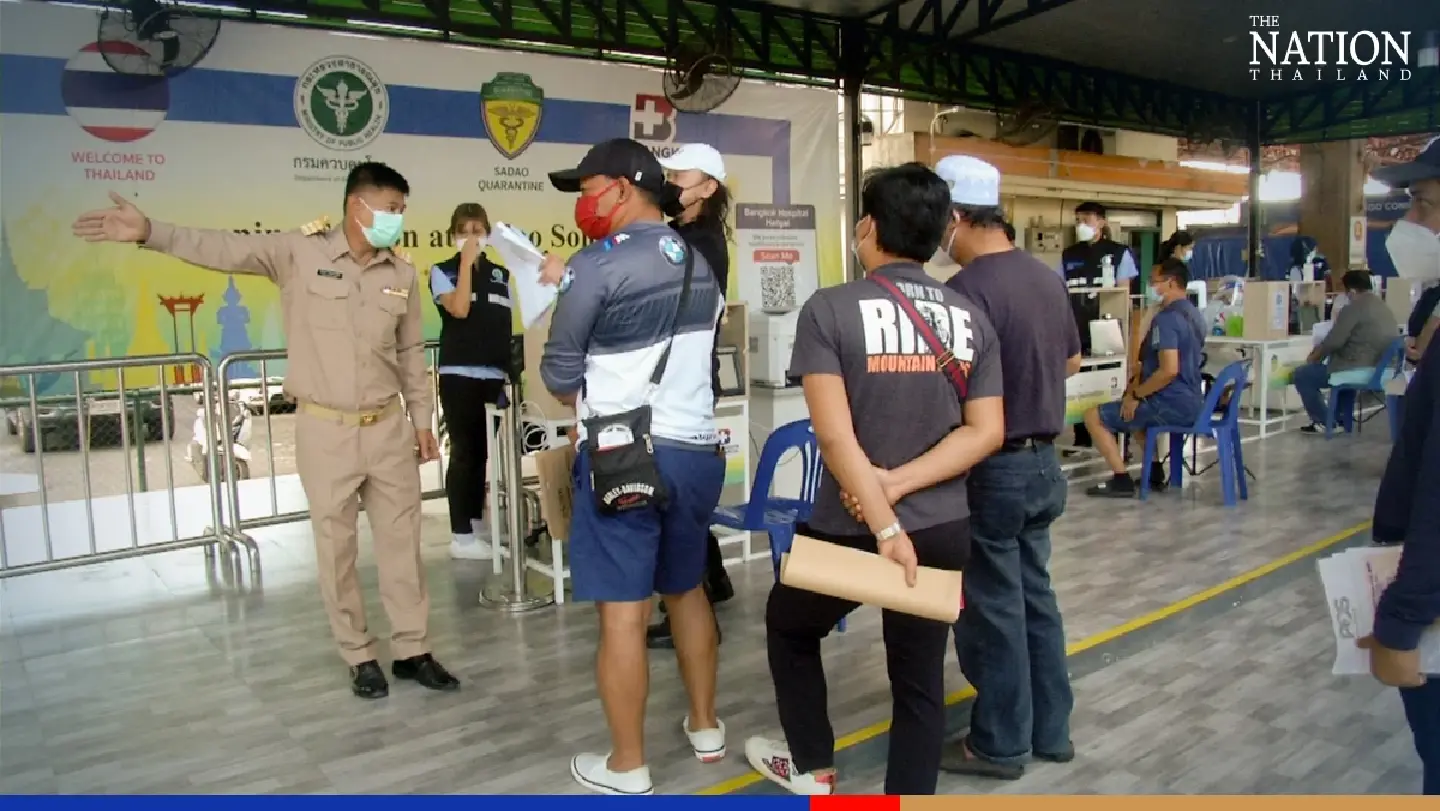 107 people cross over as Thai-Malaysia border reopens in Songkhla