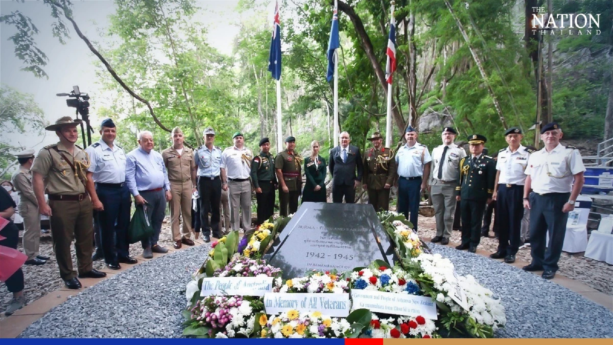 Australian, New Zealand embassies mark Anzac Day at Hellfire Pass